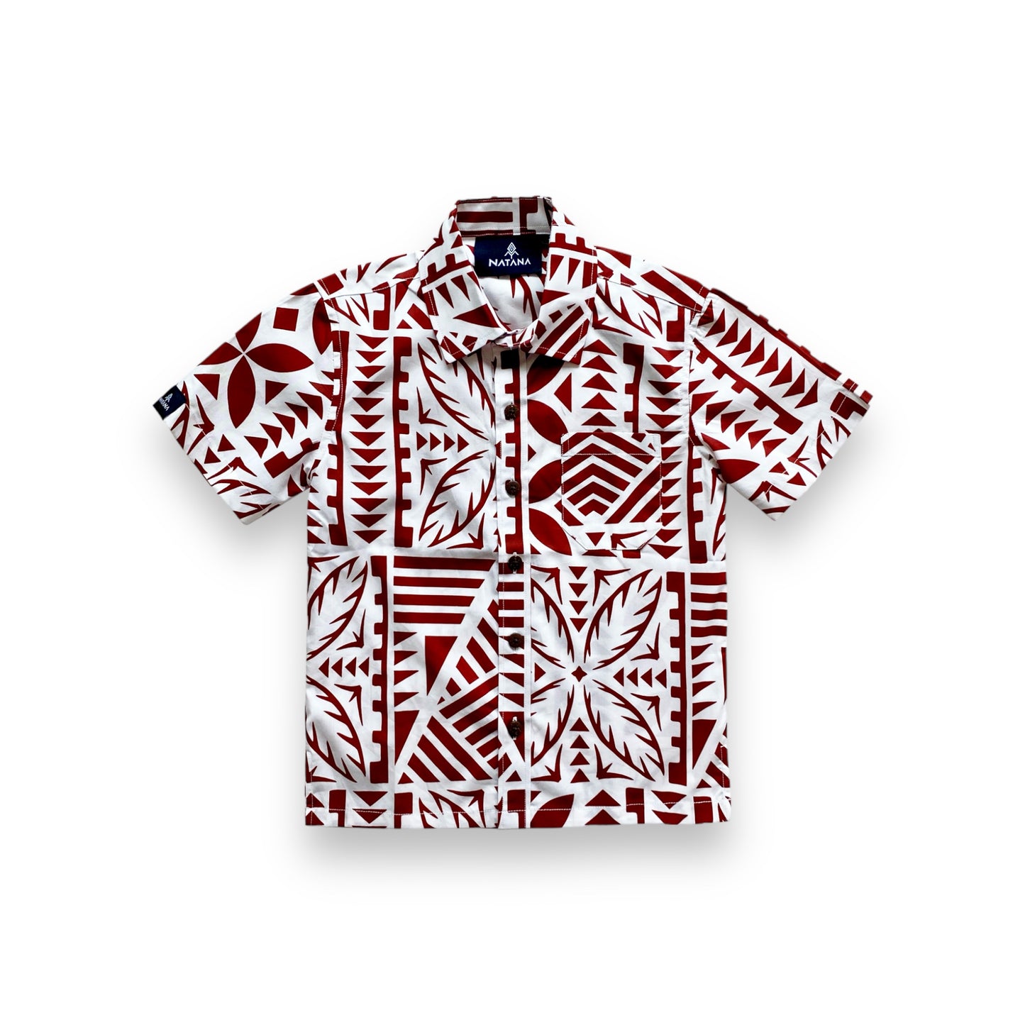 TASI BOYS SHIRT - MAROON