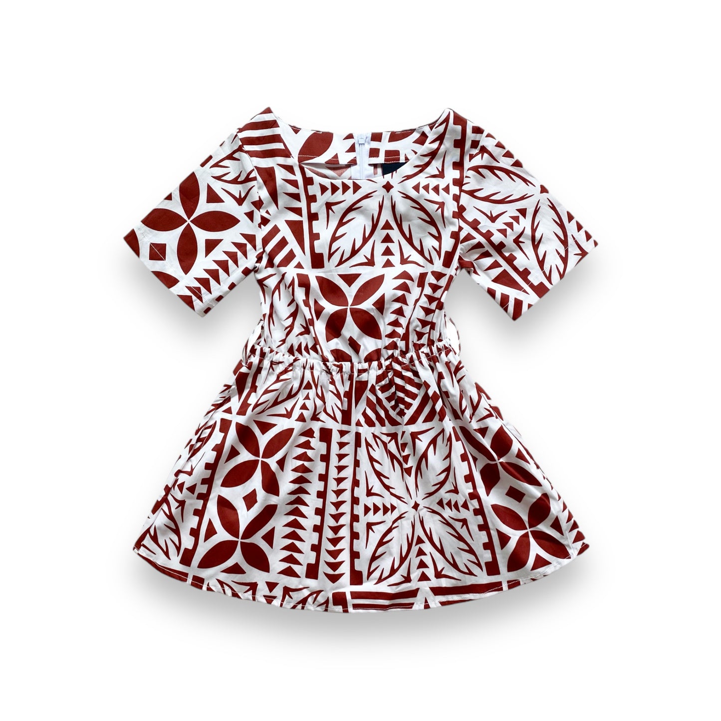 TASI GIRLS DRESS - MAROON