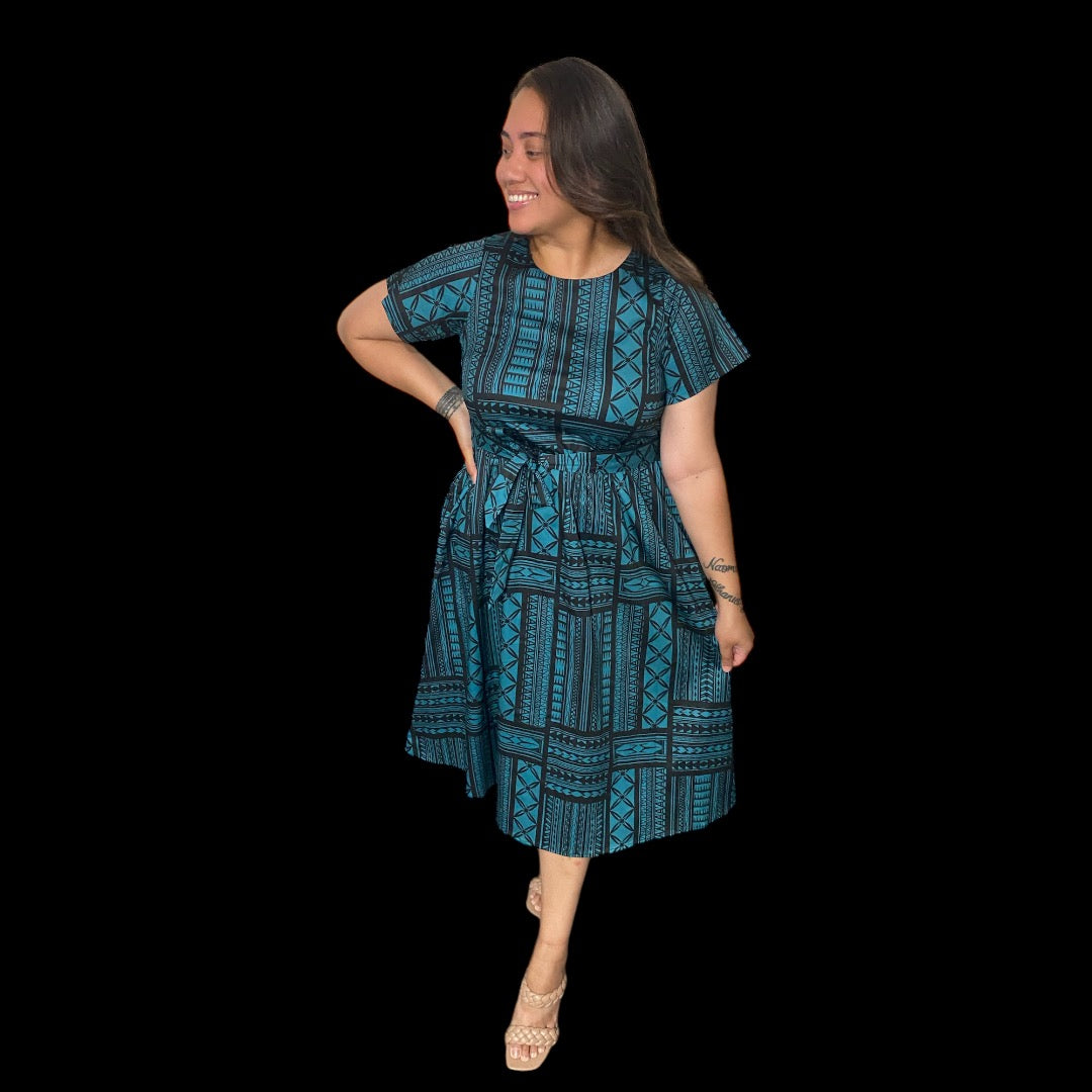 NATANA MIDI DRESS