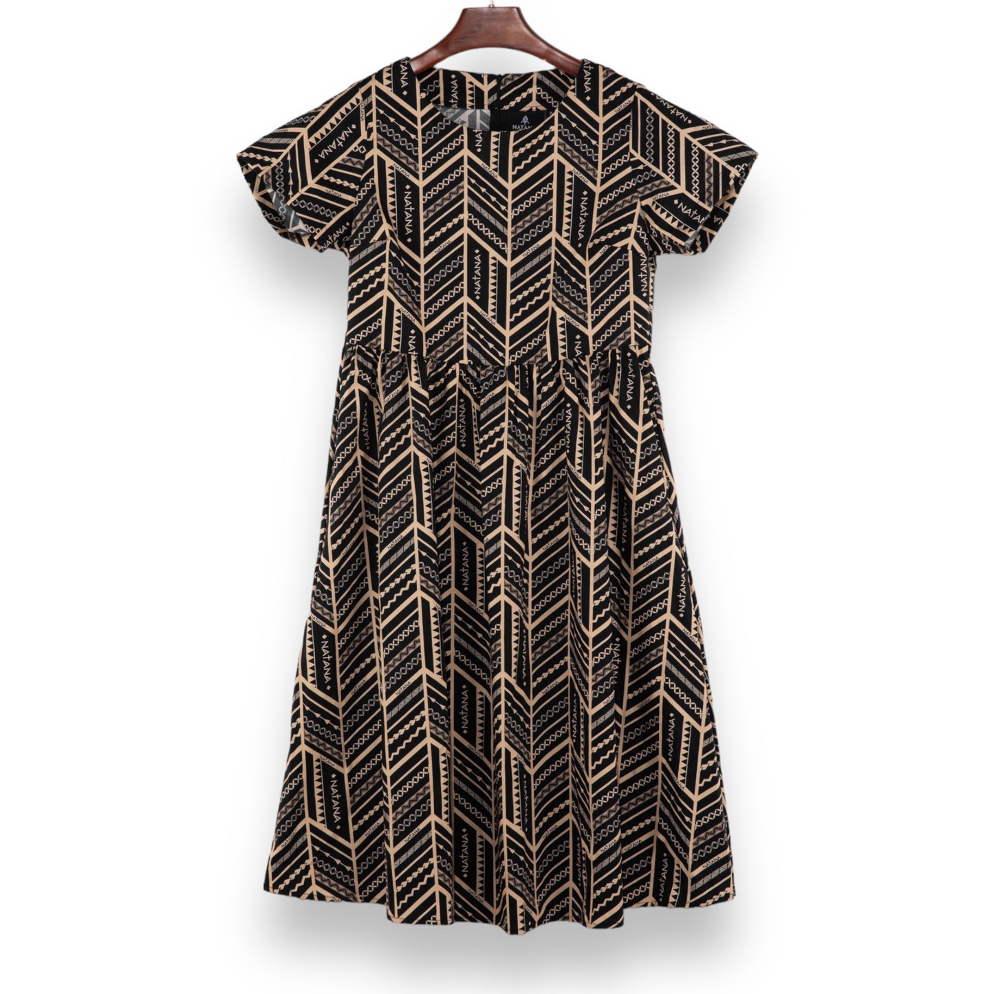 FINAL SALE - TALEI A-LINE MIDI DRESS WITH POCKETS