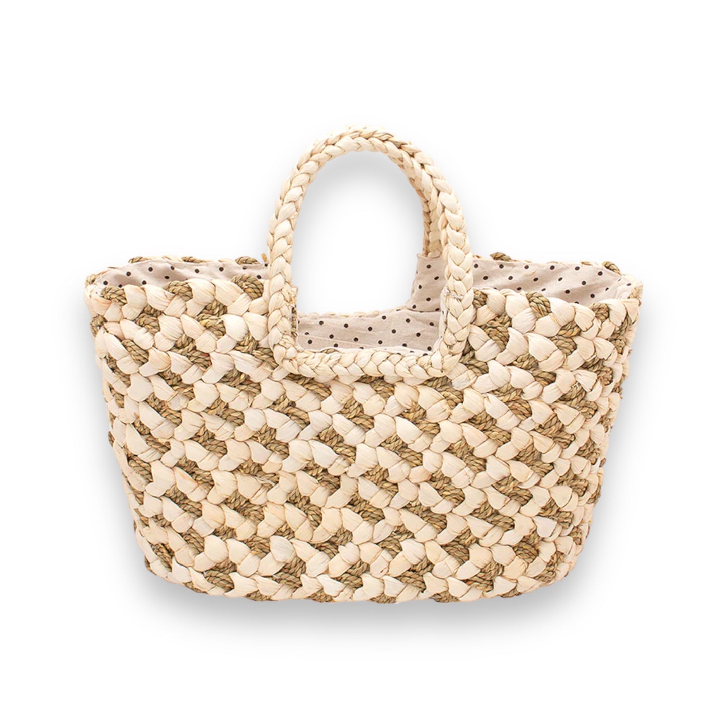 LANI STRAW WOVEN HANDBAG