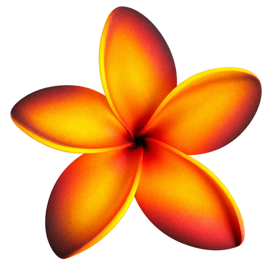 Sunset Plumeria Sei - 4" (Earpiece)