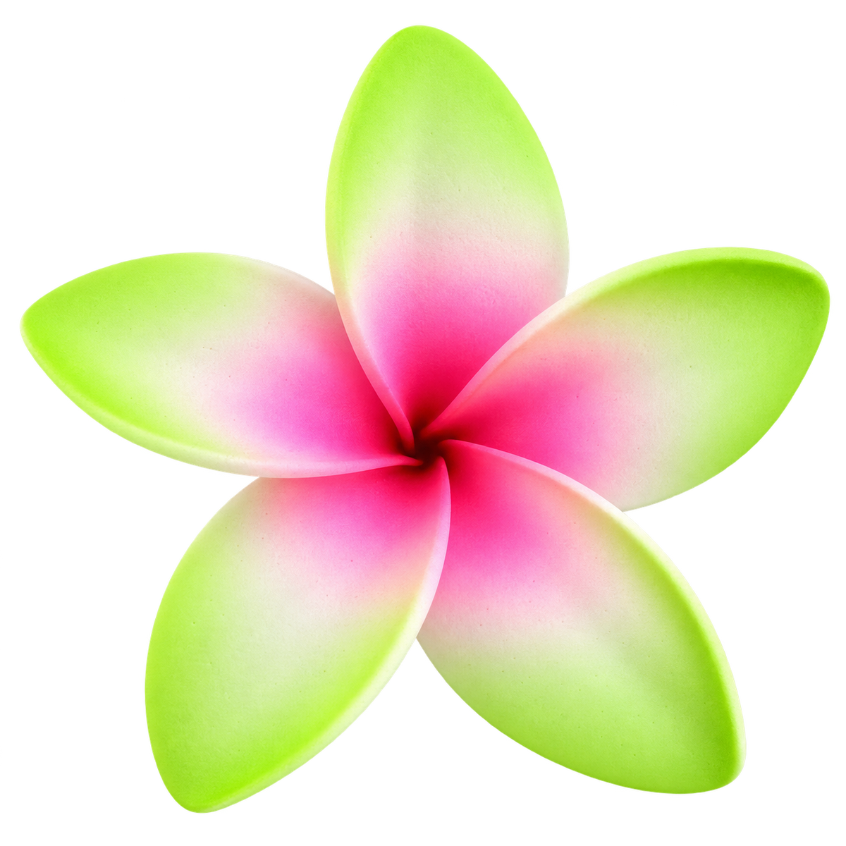 Green/Pink Plumeria Sei - 4" (Earpiece)