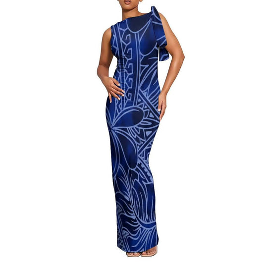 Women's Fitted Dress Blue - Spring Pre-Order