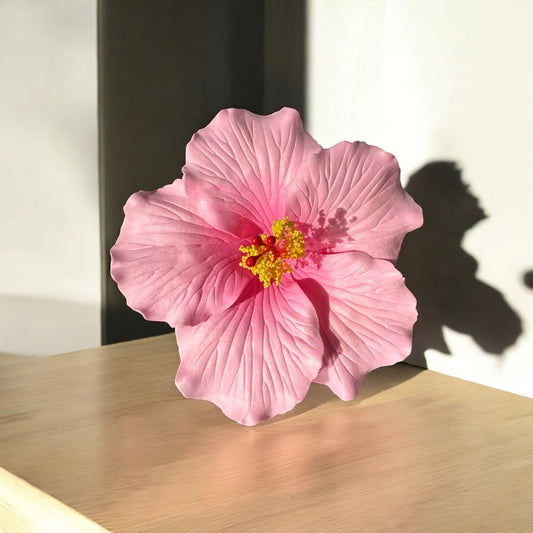 Pink Hibiscus Sei - 4.5" (Earpiece)