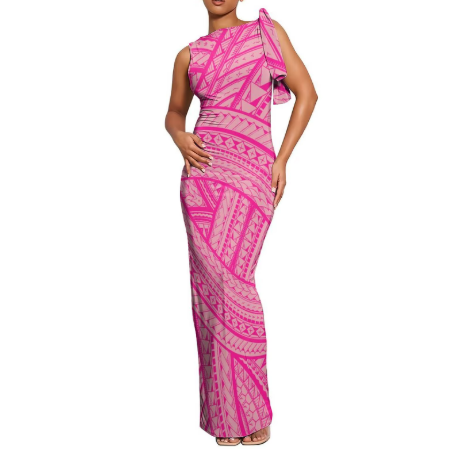 Women's Fitted Dress Pink - Spring Pre-Order